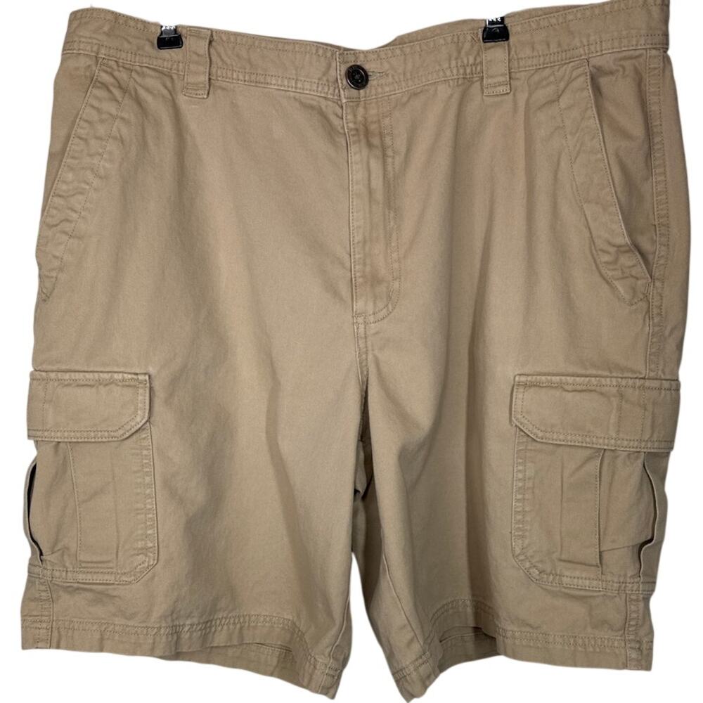 Columbia Men's Omni-Shade Cargo Shorts, Khaki/Tan, Size 40